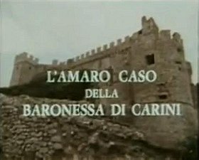L'amaro caso della baronessa di Carini