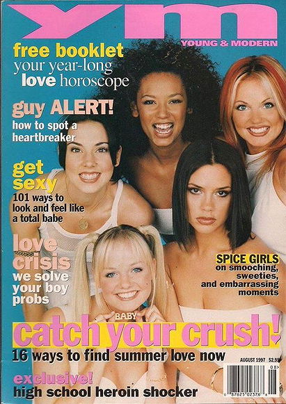 Spice Girls YM August 1997 Magazine