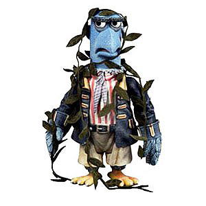 The Muppets: Sam the Eagle as The Ghost of Samuel Arrow