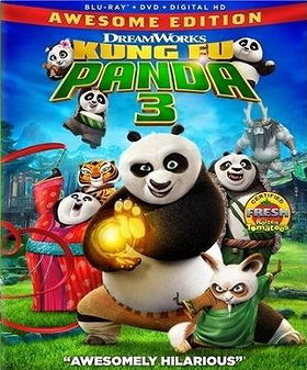 Kung Fu Panda 3 (Awesome Edition with Bonus DVD - Blu Ray + DVD + Digital HD)