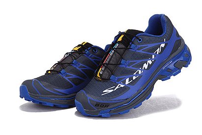 Salomon S-LAB XT5 Black Dark Blue Running Shoe