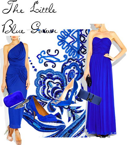 LBG QUEST:The little blue gown style