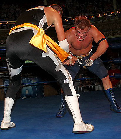 Colt Cabana & Mixed Martial Archie vs. The Throwbacks (Chikara, Chikarasaurus Rex: How to Hatch a Dinosaur, 06/02/12)