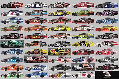 NASCAR Paint Schemes