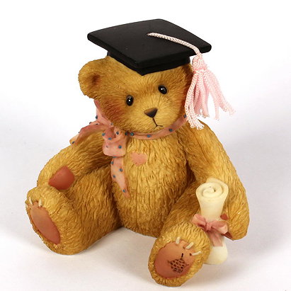Cherished Teddies - Graduation Bear Figurine
