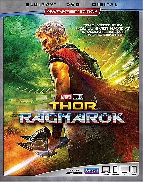 Thor: Ragnarok (Blu-ray + DVD + Digital) (Multi-Screen Edition)