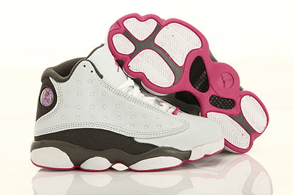 Available Early:Air Jordan 13 in Pink/White/Grey Colorways - Kids