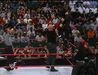 Albert, Test & Trish Stratus vs. Jeff Hardy, Lita & Matt Hardy (2000/07/23)