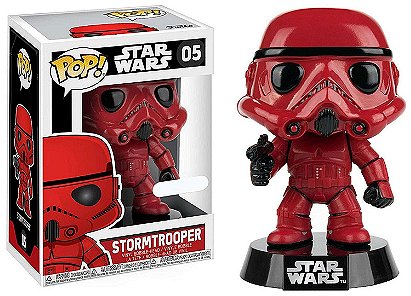 Funko POP Star Wars Red Stormtrooper Mini action Figure