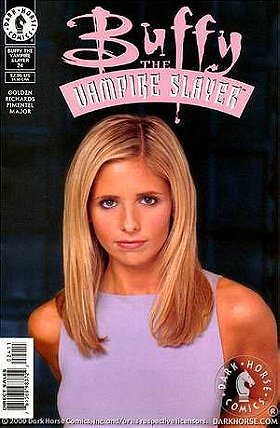 Buffy the Vampire Slayer #24 (photo cover)