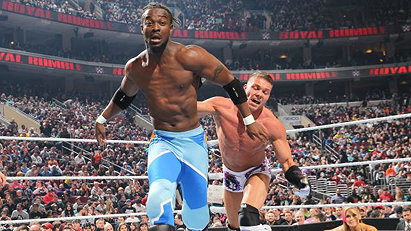 The New Day vs. Cesaro & Tyson Kidd (WWE, Royal Rumble 2015)