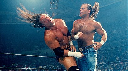 Shawn Michaels vs. Triple H