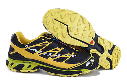 Salomon S-LAB XT5 Black Yellow Running Shoe