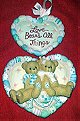 Cherished Teddies - "Love Bears All Things" Wall Plaque