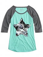 Embellished Raglan Tunic