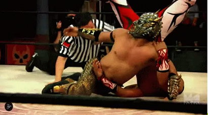 King Cuerno vs. Drago (Lucha Underground, 11/19/14)