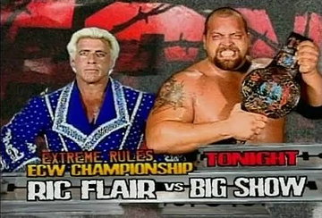 Ric Flair vs Big Show Extreme Rules ECW 7/11/06  