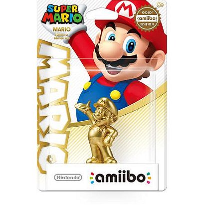 Gold Mario Amiibo
