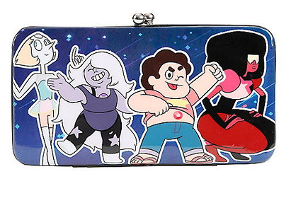 Steven Universe Crystal Gems Kisslock Hinge Wallet