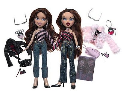 Bratz:Twiins Collector Dolls - Phoebe and Roxxi