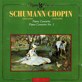 Schumann: Piano Concerto in A minor, Op. 54; Chopin: Piano Concerto No. 1 in E minor, Op. 11