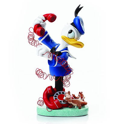 Donald Duck with Chip & Dale Disney Grand Jester Studios Bust