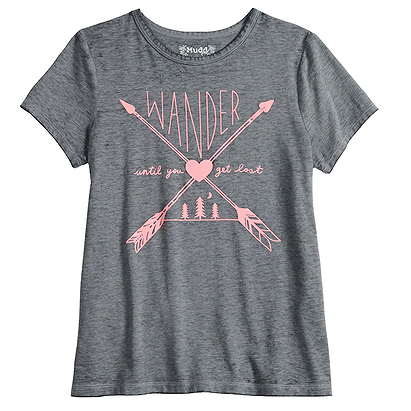Girls 6-16 & Plus Size Mudd® Crewneck Tee