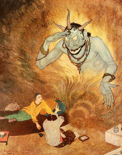 The Genie of the Lamp