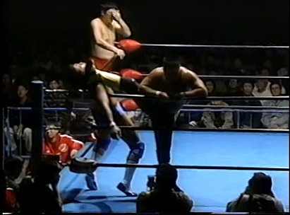 Akira Taue & Toshiaki Kawada vs. Kenta Kobashi & Jun Akiyama (1999/01/07)