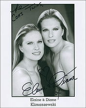 Diane And Elaine Klimaszewski pictures and photos