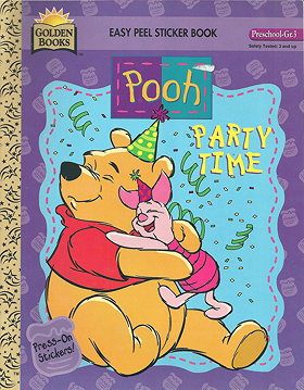 Pooh: Party Time - Press-On Stickers!