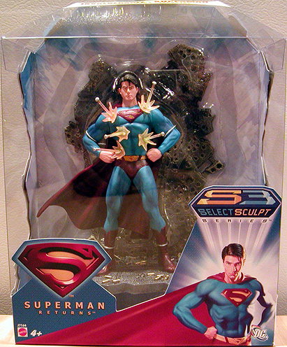 Superman Returns Select Sculpture - Invulnerable Man of Steel