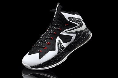 Nike Air Lebron 10 P.S Elite With White Black Speckle PE Basketball Sneakers Men Size