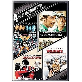 4 Film Favorites: Football Collection (Any Given Sunday / We Are Marshall / The Replacements / Wildc
