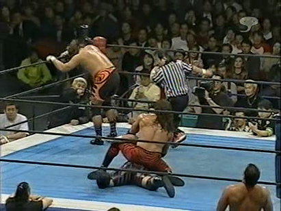 Satoshi Kojima & Hiroyoshi Tenzan vs. Mike Barton & Jim Steele (12/11/01)