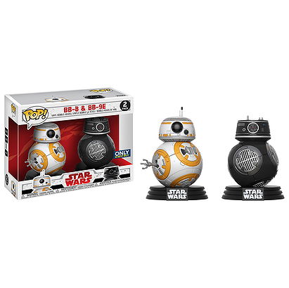 Funko POP! Star Wars: The Last Jedi - BB-8 & BB-9E 2-Pack (Best Buy Exclusive)
