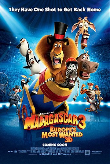 Madagascar 3: Europe