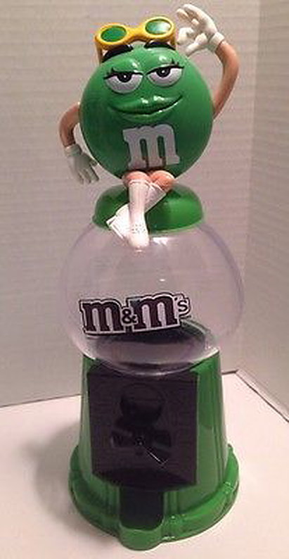 M&M's Green Candy Dispenser (Large)