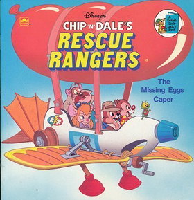 Disney's Chip 'n' Dale's Rescue Rangers: The Missing Eggs Caper (Golden Look Look Book)