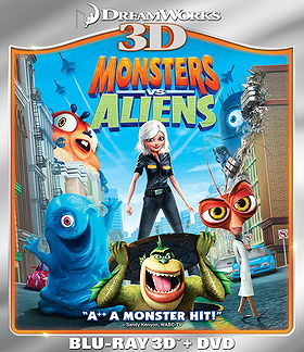 Monsters vs. Aliens (Two-Disc Blu-ray 3D/DVD Combo)