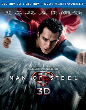 Man of Steel (Blu-ray 3D + Blu-ray + DVD +UltraViolet Combo Pack)