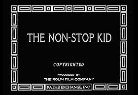 The Non-Stop Kid
