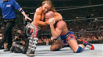 Kurt Angle vs. Shawn Michaels (4/3/05)