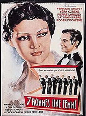 Sept hommes, une femme