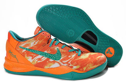 Nike Zoom Kobe 8 VIII System-Sport Pack Extraterrestrial 12 Area 72 ASG Shoes Bright Citrus/Sport Turquoise/Total Crimson)
