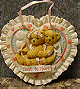Cherished Teddies - "Heart To Heart" (Wall Plaque)
