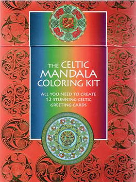 The Celtic Mandala Coloring Kit: All You Need to Create 12 Stunning Celtic Greeting Cards