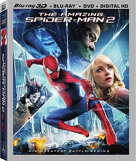 The Amazing Spider-Man 2 (Blu-ray 3D + Blu-ray + DVD + Digital HD)