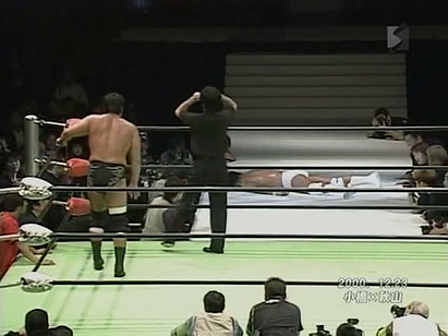Kenta Kobashi vs. Jun Akiyama (NOAH, 12/23/00)