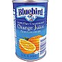 Bluebird 100% Orange Juice, 5.5 oz. Cans